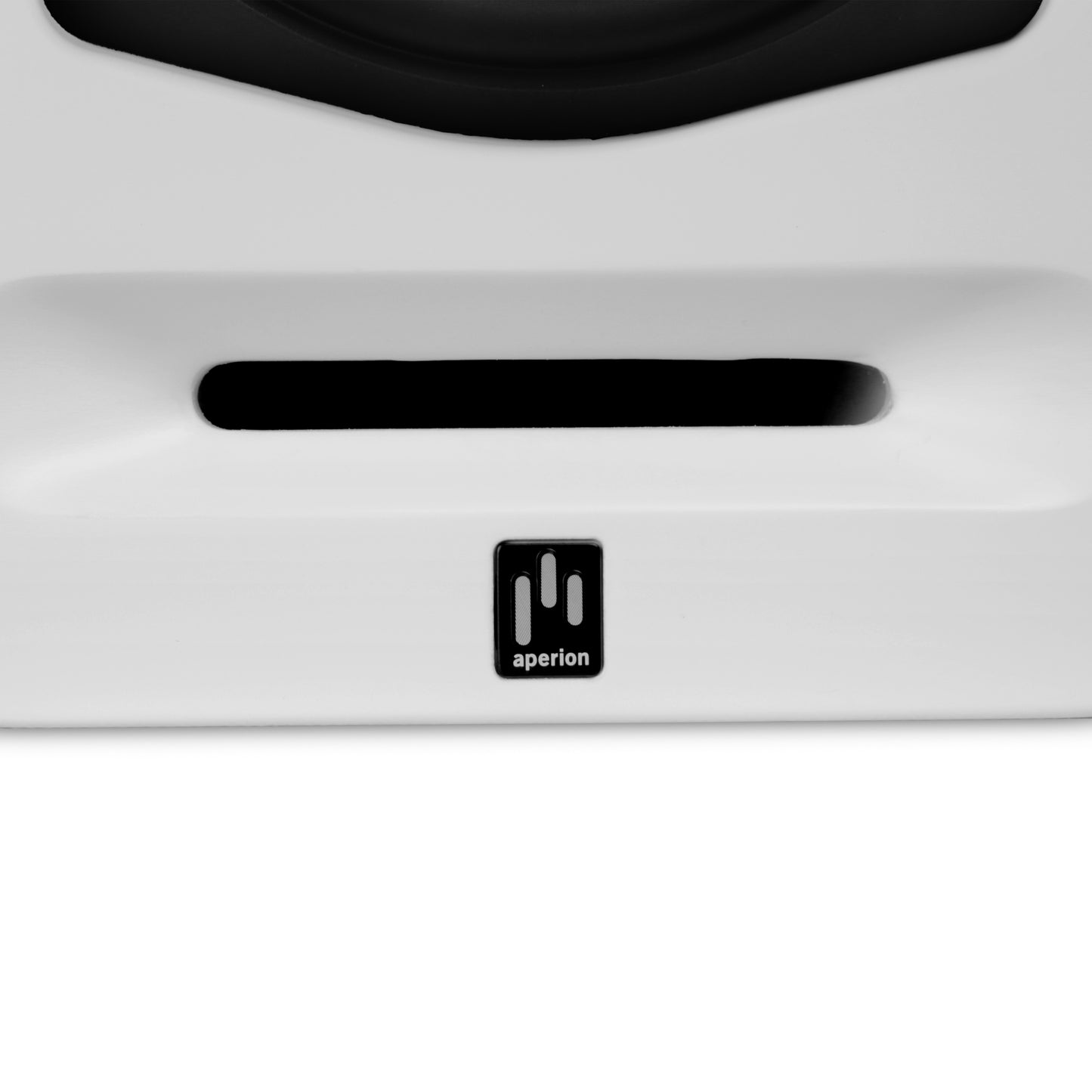 Aperion Audio Novus N6B 2-Way 6.5" Bookshelf Speaker Pure White Front Port