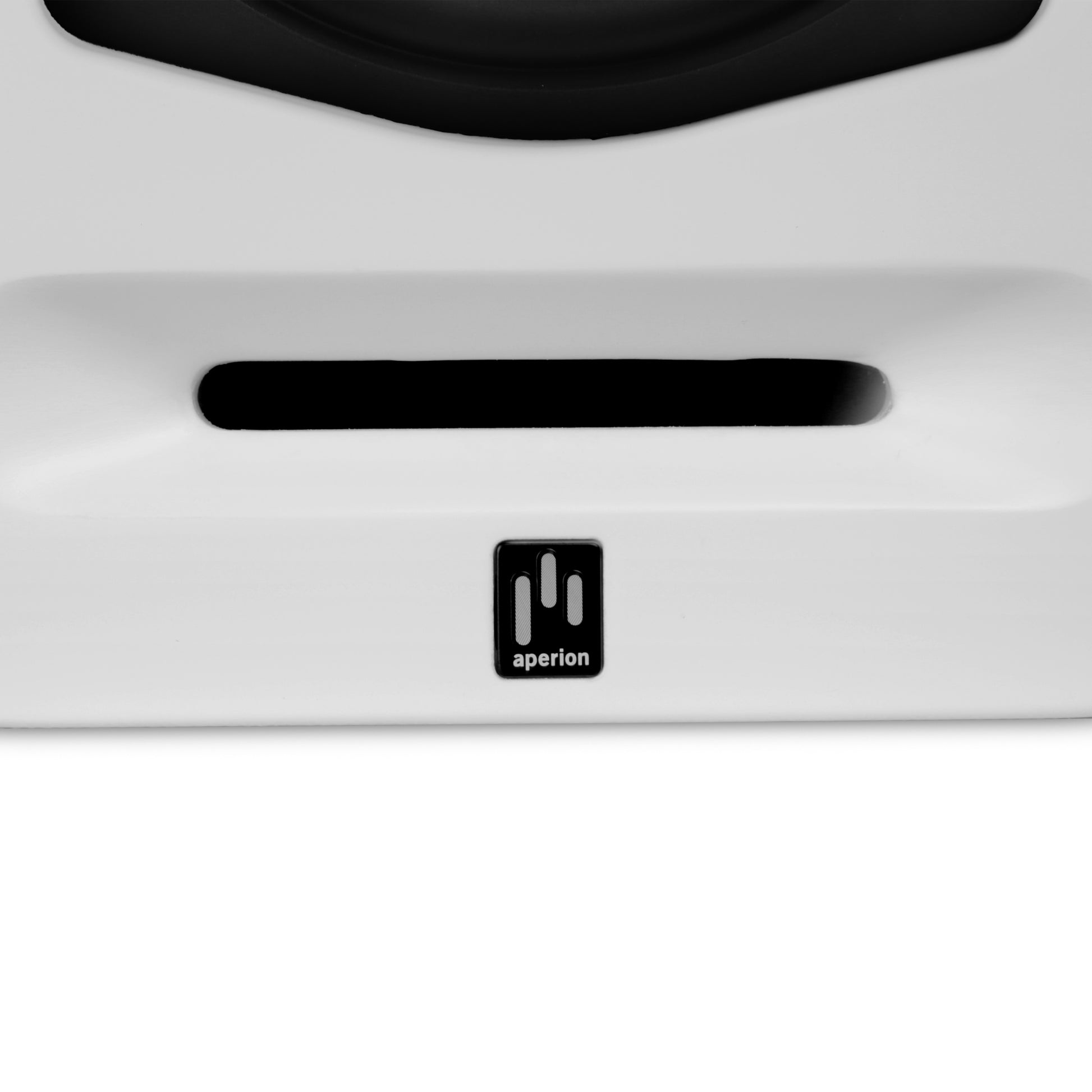 Aperion Audio Novus N6B 2-Way 6.5" Bookshelf Speaker Pure White Front Port