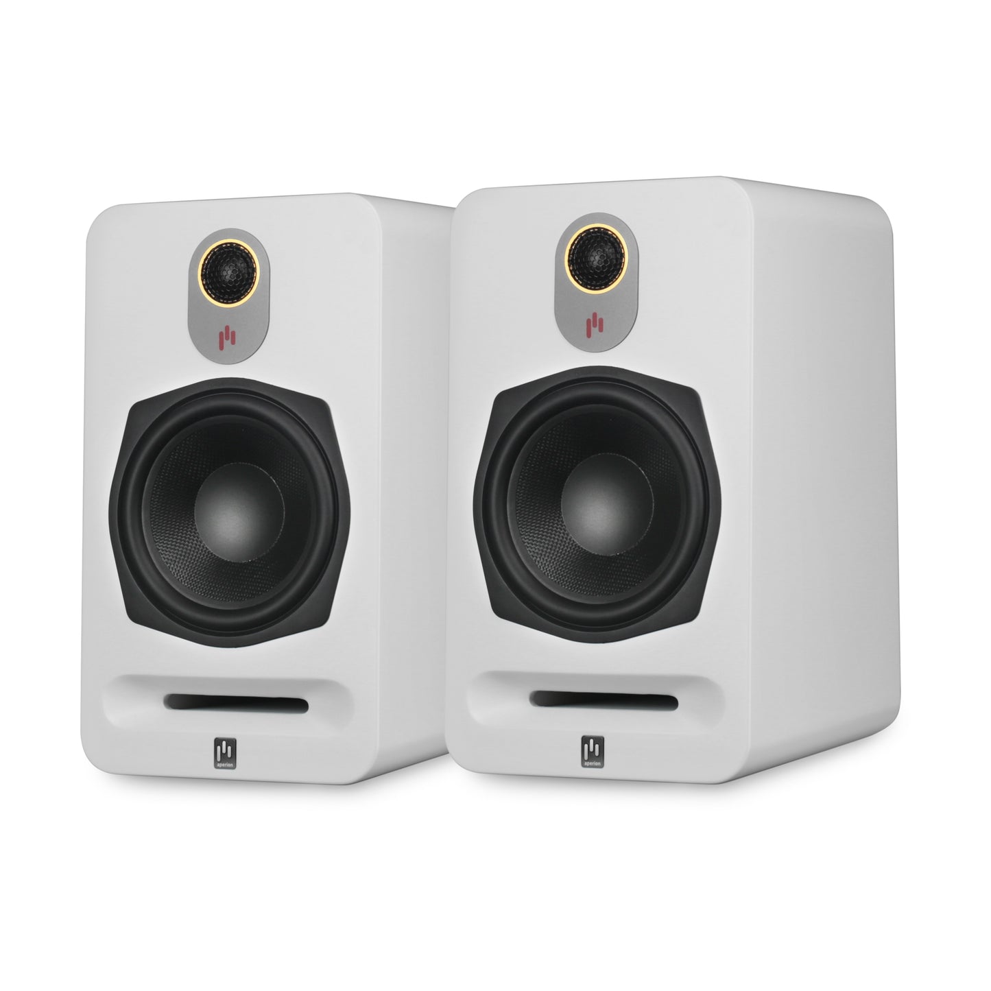 Aperion Audio Novus N6B 2-Way 6.5" Bookshelf Speaker Pure White Pair