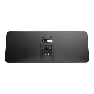 Aperion Audio Novus N6C 3-Way 6.5" Center Channel Speaker Stealth Black Back Side View