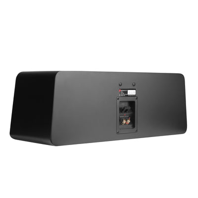 Aperion Audio Novus N6C 3-Way 6.5" Center Channel Speaker Stealth Black Rear Left