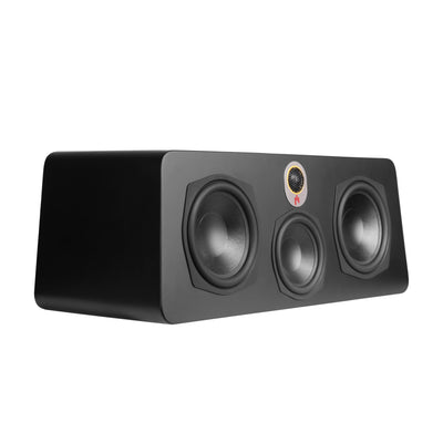 Aperion Audio Novus N6C 3-Way 6.5" Center Channel Speaker Stealth Black Front Left