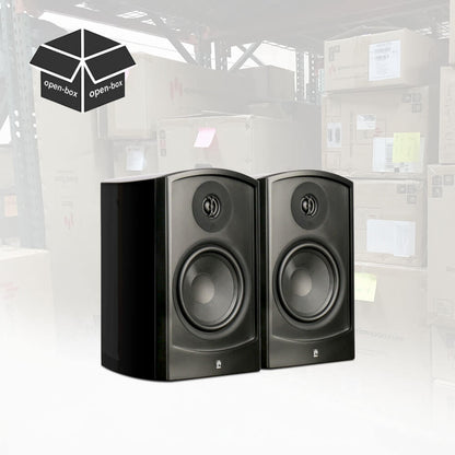Open Box(15% off) | Verus V8B 2-Way 8" Bookshelf Speaker Pair | Gloss Black | Save 203$