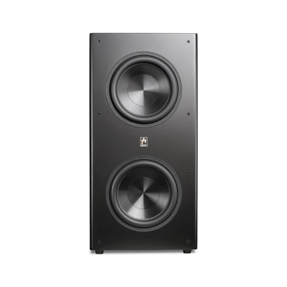 aperion b212s slim active subwoofer front 