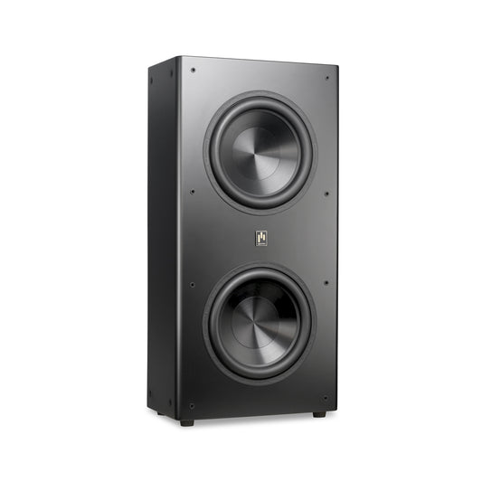 aperion b212s slim active subwoofer right front 