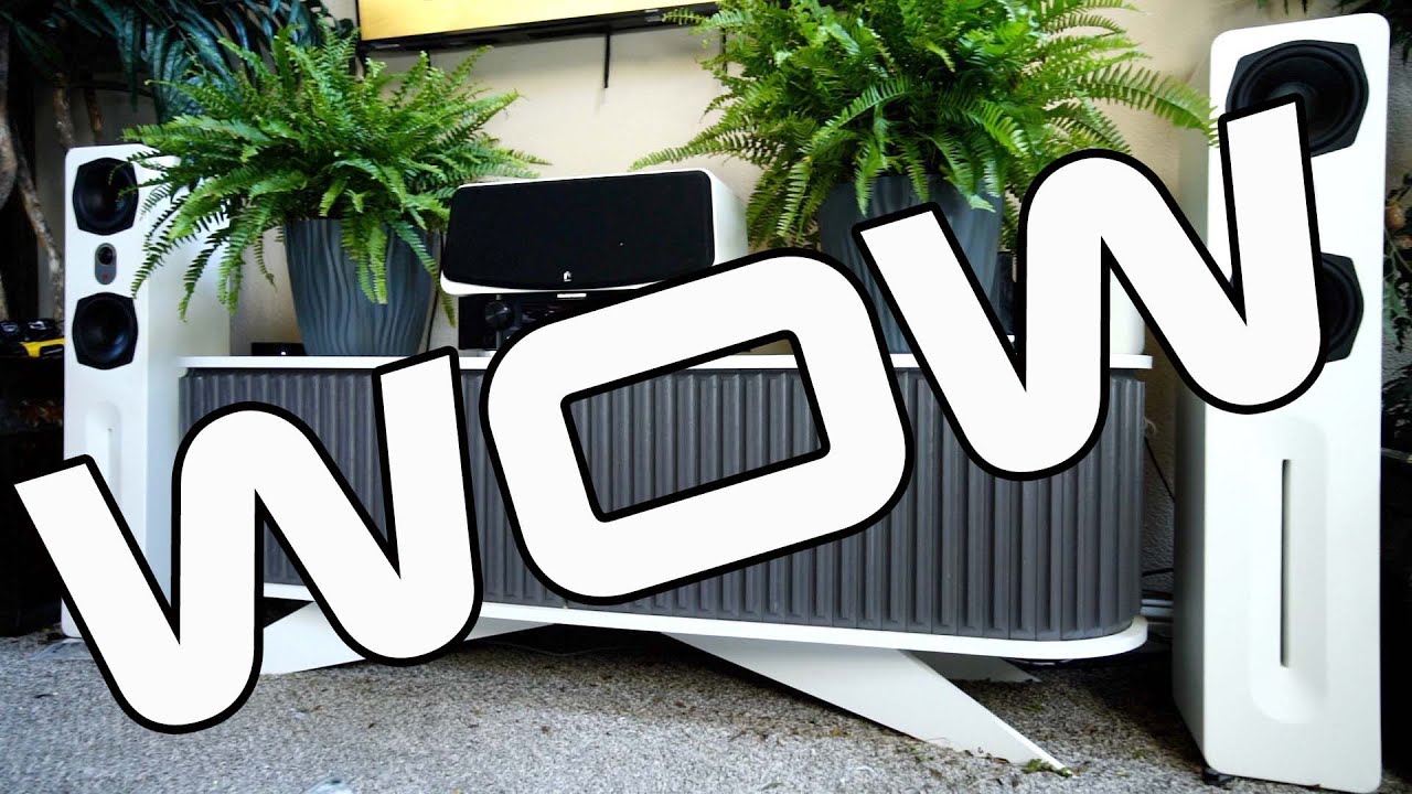 Load video: This video was created by cheapaudioman, who loaned a set of our Novus tower speakers and Novus center channel for a review for his youtube channel.