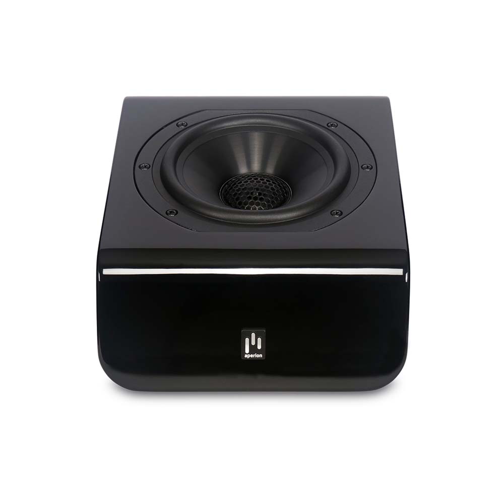 Aperion-A5-Atmos-5.25"-Immersive-Reflective/Height-Module-Speaker-Gloss-Black-Single-Front-Side-Withno-Grille-aperionaudio