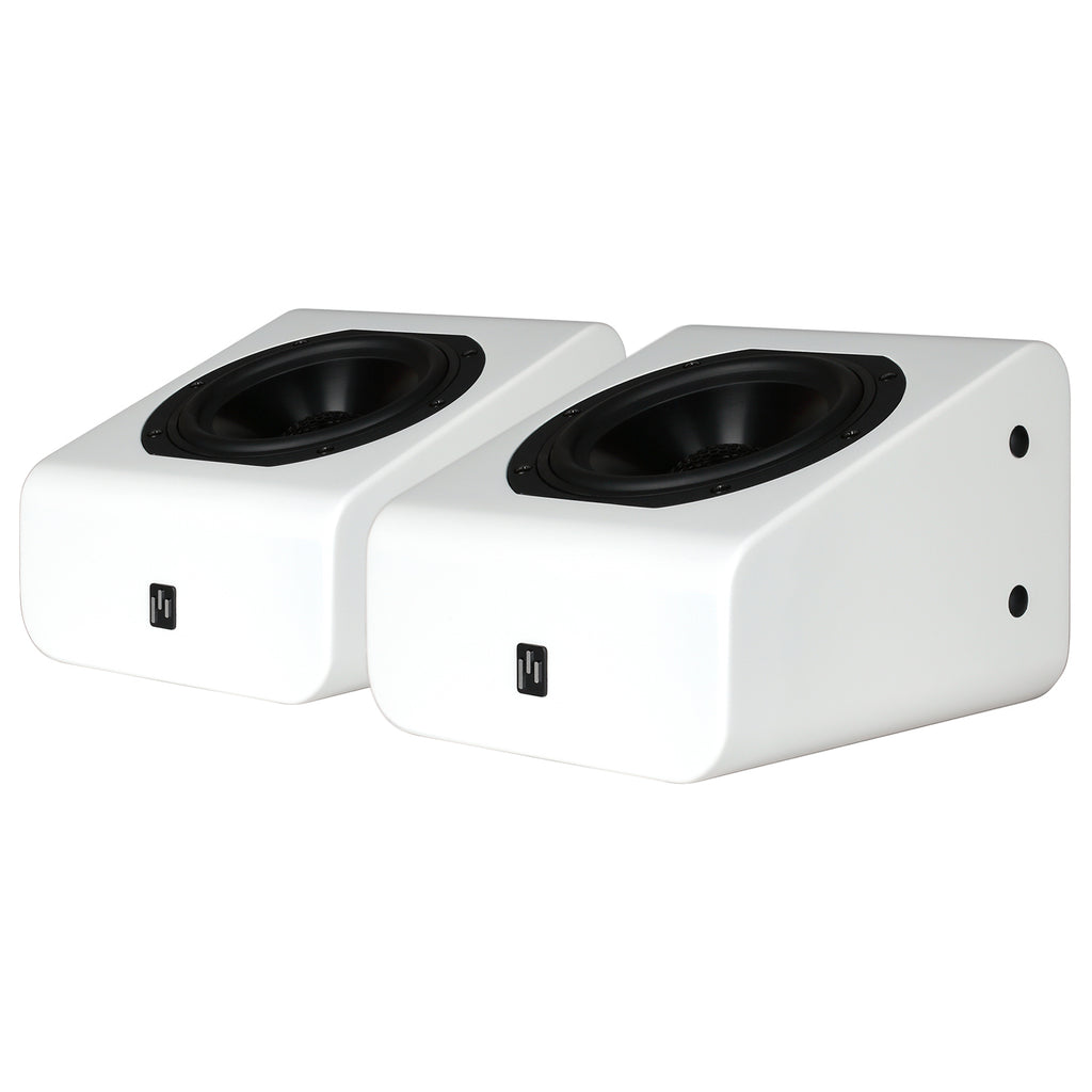 Open Box ~ A5 Atmos 5.25" Immersive Reflective/Height Module Speaker Pair- Pure White - Aperion Audio