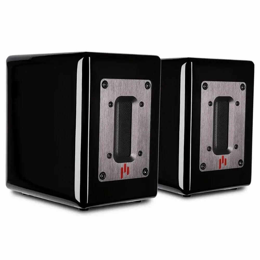 Aperionaudio-Aluminum-Ribbon-Super-Tweeter-Speaker-MKII-Gloss-Black-Pair-Side-Front