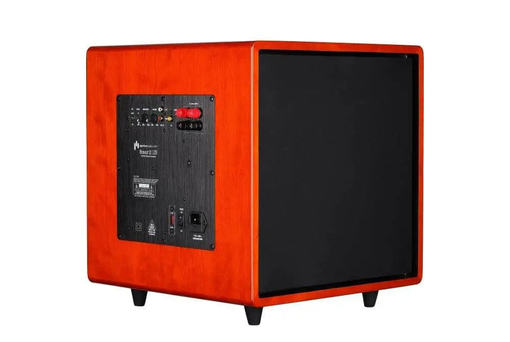 aperion-bravus-ii-b12d-power-subwoofer-gloss-cherry-side-rear-view