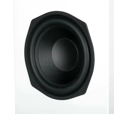 aperion-novus-n5t-tower-speaker-pure-white-woofer
