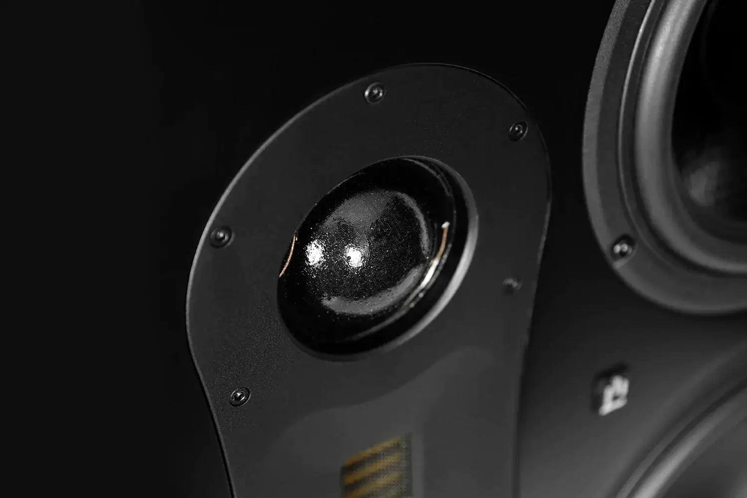 Theatrus T80S 3-Way Dual 8" Slim Cinema/Studio Monitor On-Wall Speaker - Aperion Audio