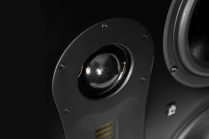Theatrus T80S 3-Way Dual 8" Slim Cinema/Studio Monitor On-Wall Speaker - Aperion Audio