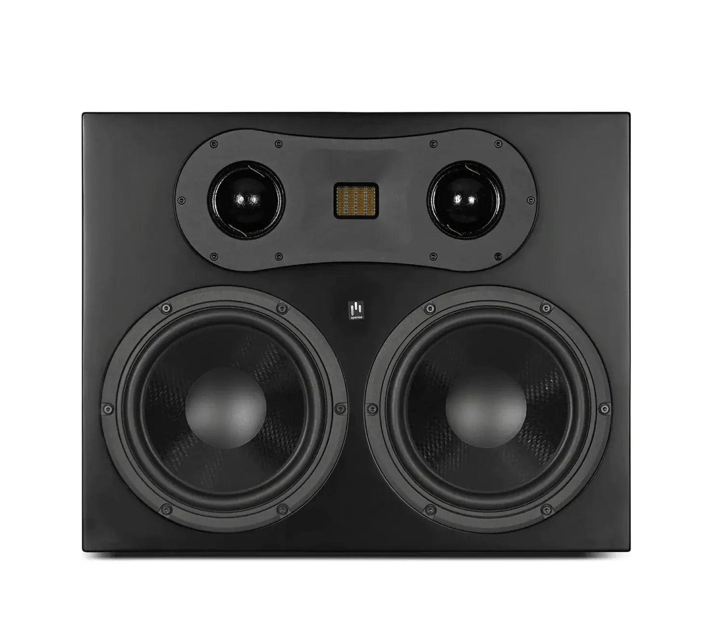 Theatrus T80S 3-Way Dual 8" Slim Cinema/Studio Monitor On-Wall Speaker - Aperion Audio