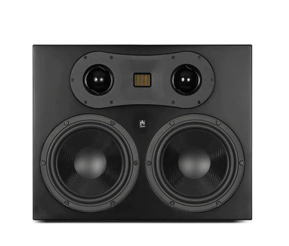 Theatrus T80S 3-Way Dual 8" Slim Cinema/Studio Monitor On-Wall Speaker - Aperion Audio