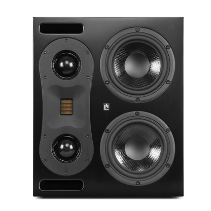 Aperion-Theatrus-T65-3-Way-Dual-6.5"-Cinema/Studio-Monitor-Speaker-Front-Withno-Grille-aperionaudio