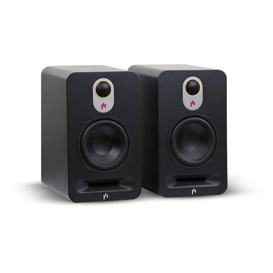 Aperion-Novus-N5B-2Way-5.25"-Bookshelf-Speaker-StealthBlack-Pair-aperionaudio