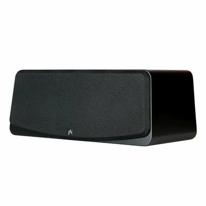 Aperion-Novus-N5C-3Way-Dual-5.25"-Center-Speaker-StealthBlack-Front-With-Grille-aperionaudio