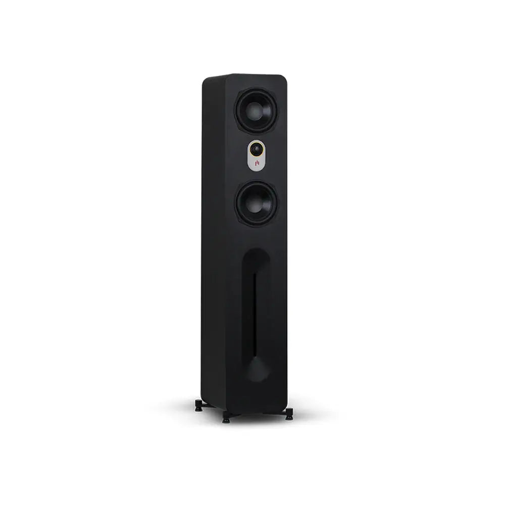 Aperion-Novus-N5T-2Way-Dual-5.25"-Floorstanding-Tower-Speaker-StealthBlack-Single-aperionaudio