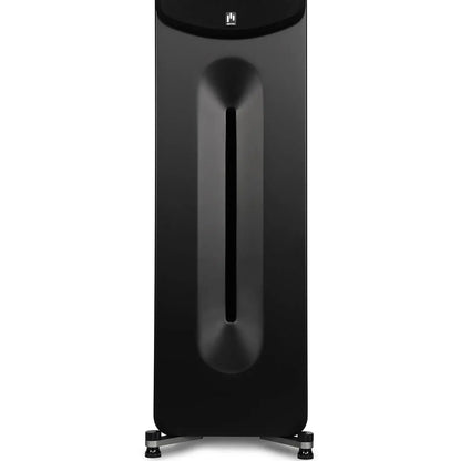 Aperion-Novus-N6T-Dual-6.5"-2-Way-Floorstanding-Tower-Speaker-StealthBlack-Front-Port-aperionaudio