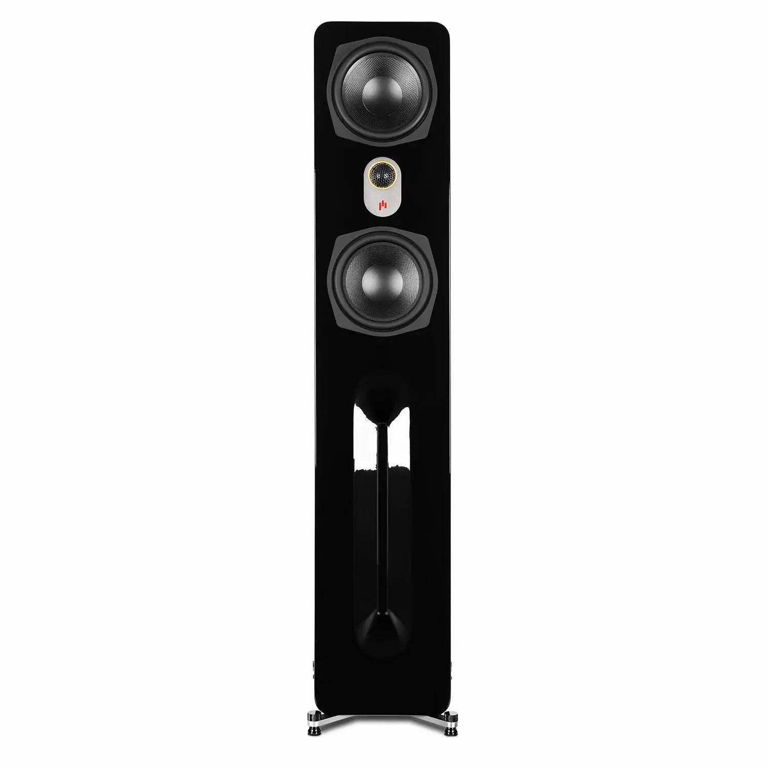 aperion-novus-n6t-tower-speaker-gloss-black-front