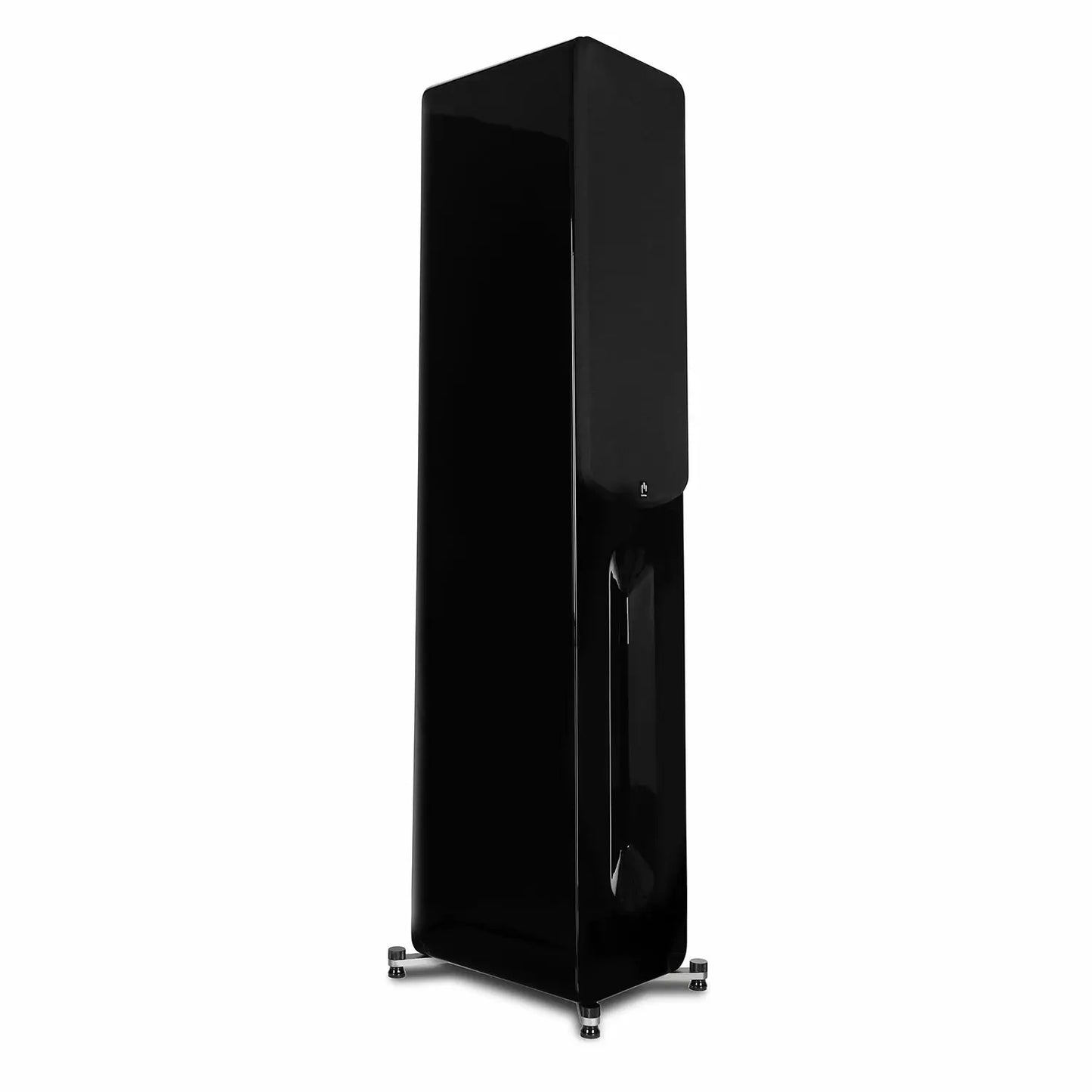 Aperion-Novus-N6T-Dual-6.5"-2-Way-Floorstanding-Tower-Speaker-GlossBlack-Frontside-aperionaudio