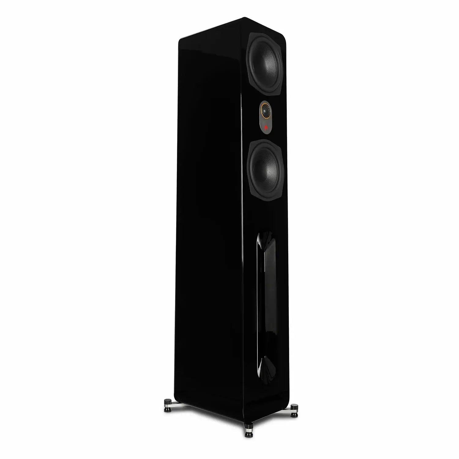 aperion-novus-n6t-tower-speaker-gloss-black-side-front