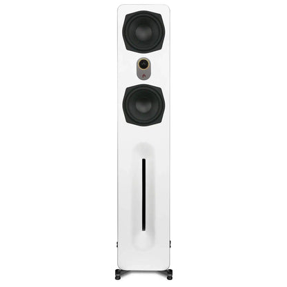 aperion-novus-n6t-tower-speaker-pure-white-front