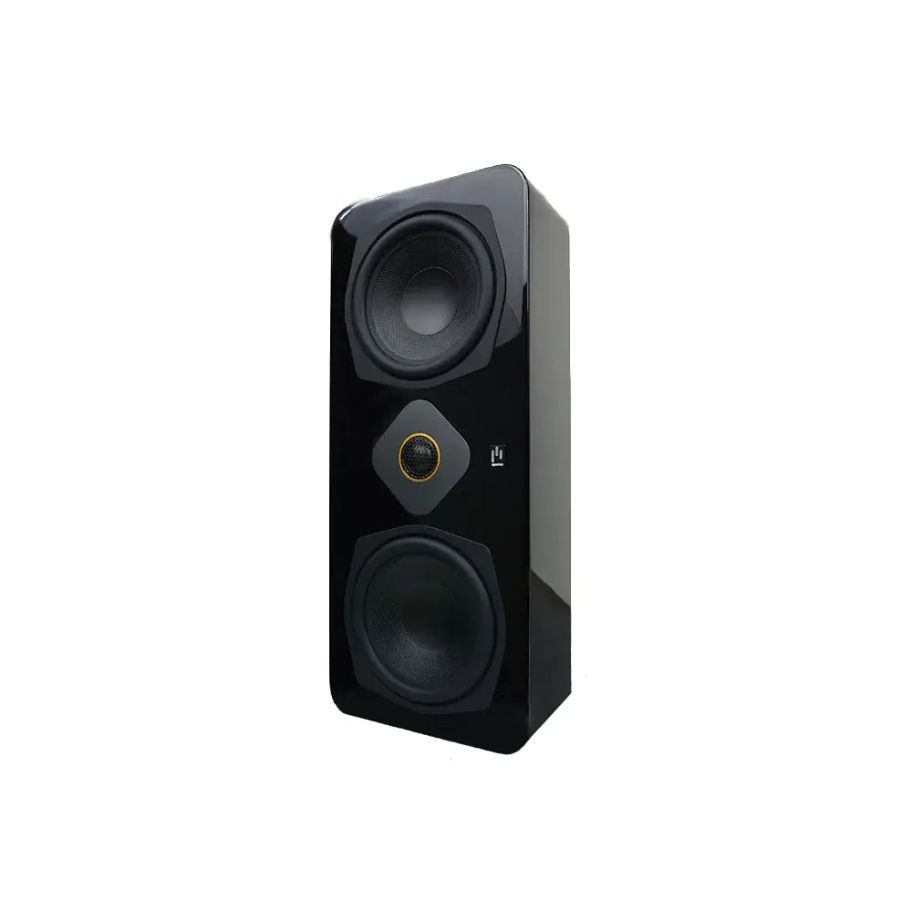 Aperion-Novus-Slim-N6SC-LCR-Dual-6.5"-On-Wall&Surround-2way-Speaker-GlossBlack-Single-aperionaudio