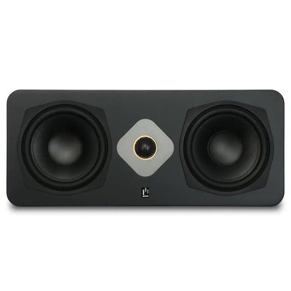 Aperion-Novus-Slim-N6SC-LCR-Dual-6.5"-On-Wall&Surround-2way-Speaker-StealthBlack-Front-aperionaudio