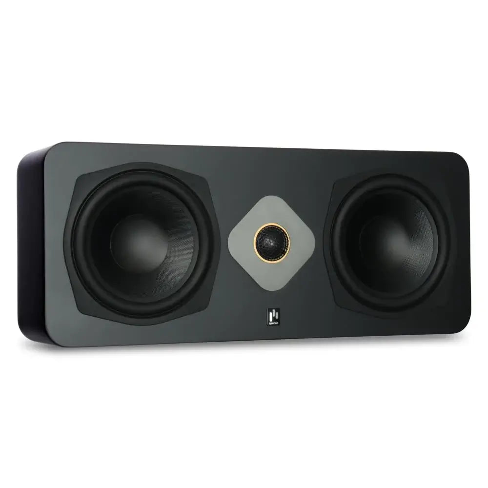 Aperion-Novus-Slim-N6SC-LCR-Dual-6.5"-On-Wall&Surround-2way-Speaker-StealthBlack-Side-Front-aperionaudio