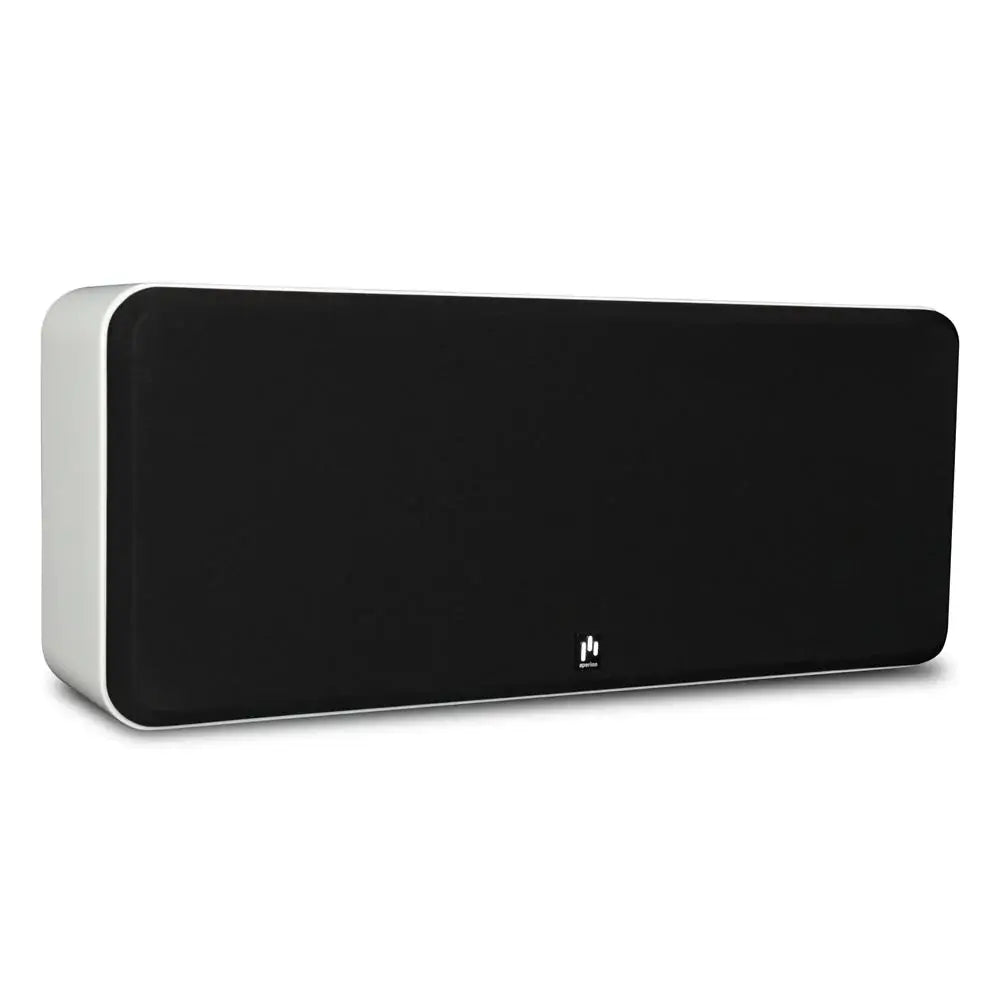 Aperion-Novus-Slim-N6SC-LCR-Dual-6.5"-On-Wall&Surround-2way-Speaker-White-Front-Grille-On-aperionaudio
