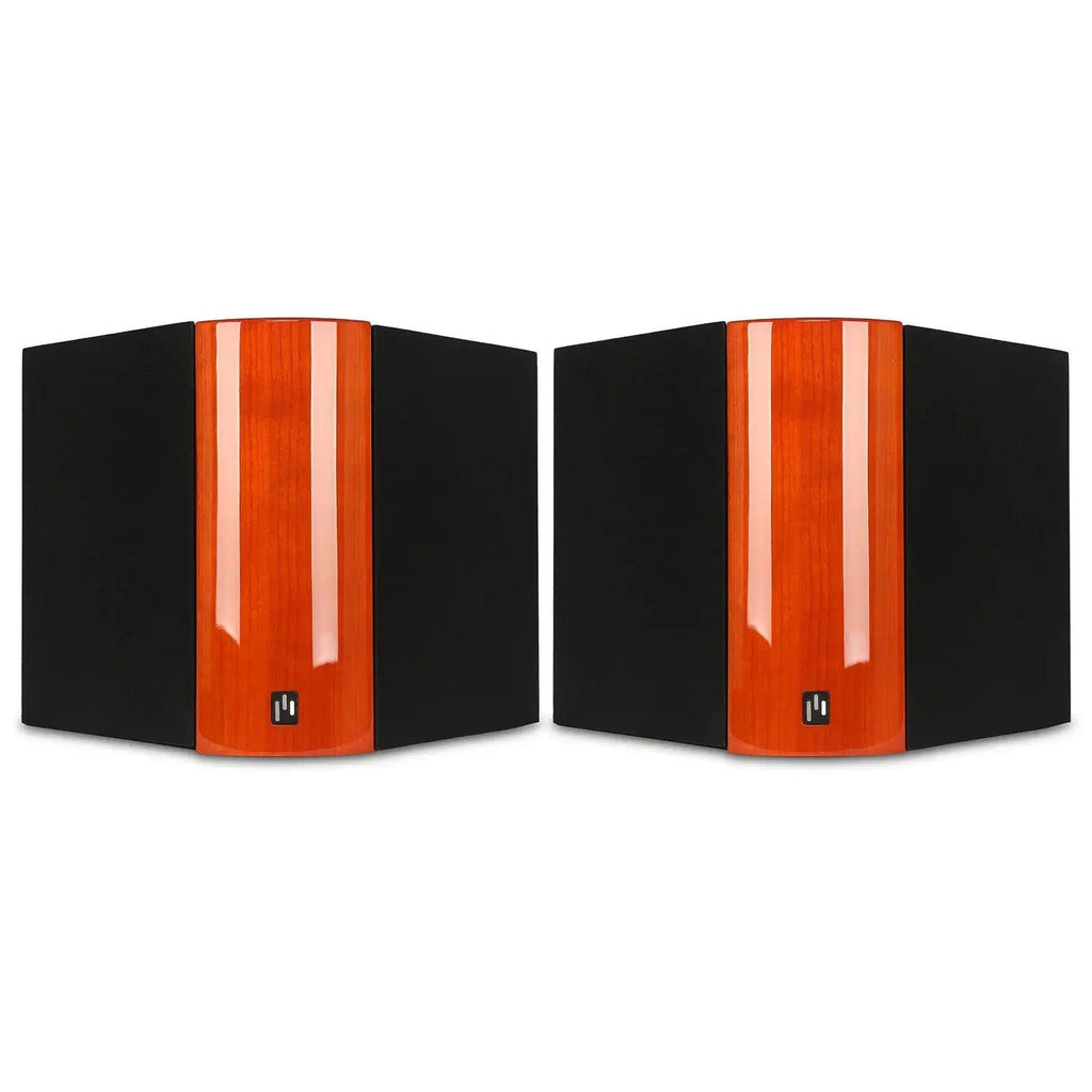 Aperionaudio-Verus-VSS-Surround-Dipole-Bipole-Speaker-Gloss-Cherry-Front-With-Grille