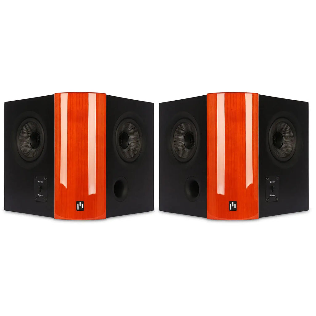 Aperionaudio-Verus-VSS-Surround-Dipole-Bipole-Speaker-Gloss-Cherry-Front