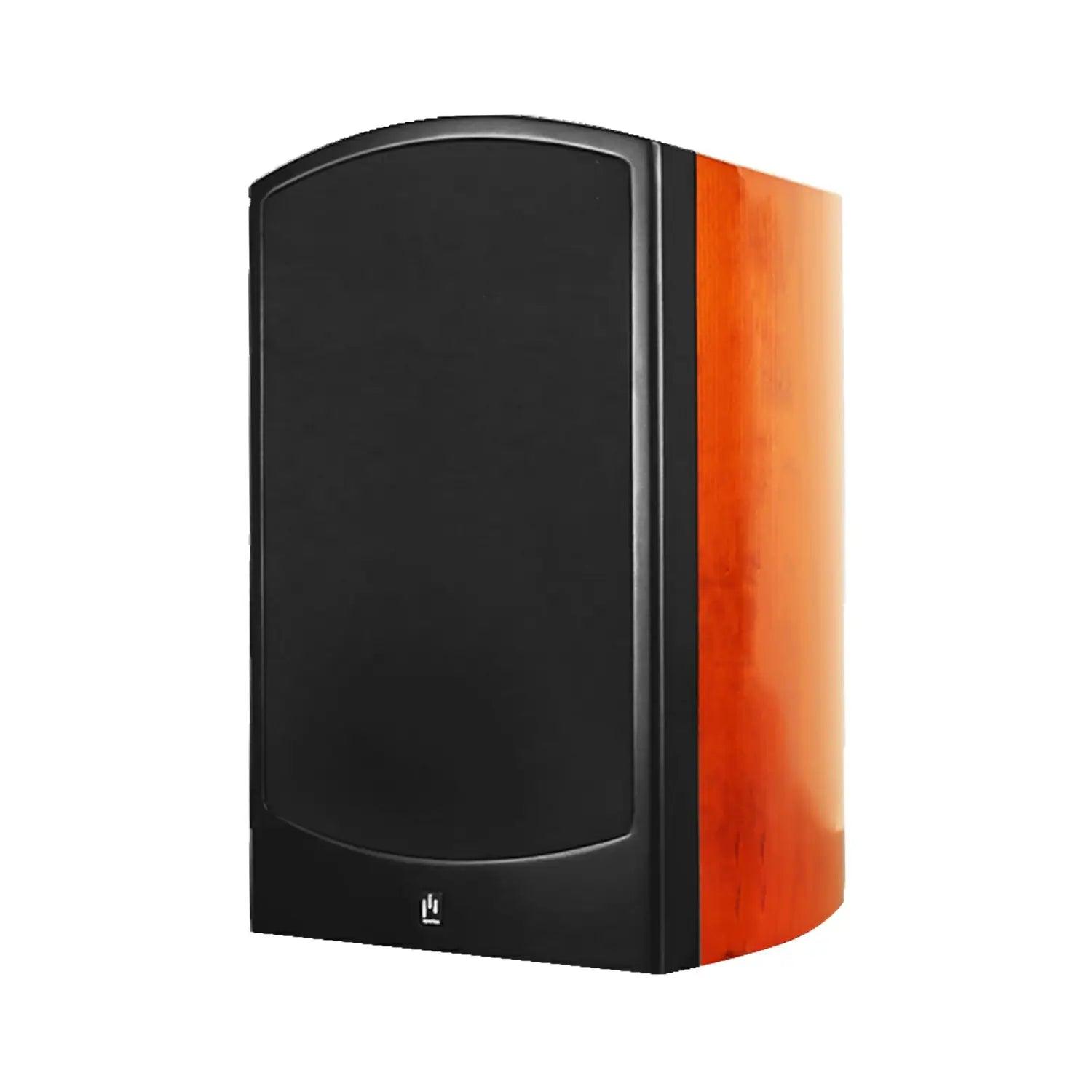 Aperionaudio-Verus-III-Concert-V8B-8"-Bookshelf-Speaker-Gloss -Cherry-With-Grille