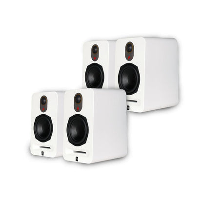 Novus Bookshelf 4.0 Height Expansion Quadraphonic Bundle - Aperion Audio