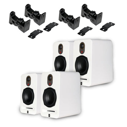 Novus Bookshelf 4.0 Height Expansion Quadraphonic Bundle - Aperion Audio