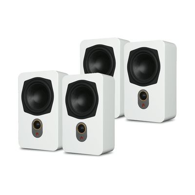 Novus Slim Satellite 4.0 Height Expansion Quadraphonic Bundle - Aperion Audio