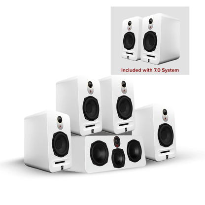 Novus 5.0 Bookshelf Harmony Speaker System - Aperion Audio