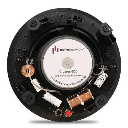 Clearus C6DC Direct-Firing 6.5" 2-Way In-Ceiling Speaker Single (Open Box)
