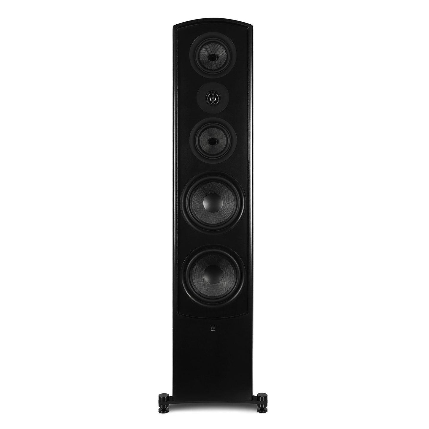 aperion-Verus-V8T-3Way-Dual-8"-Tower-Floorstanding-Speaker-GlossBlack-Front-Side-aperionaudio