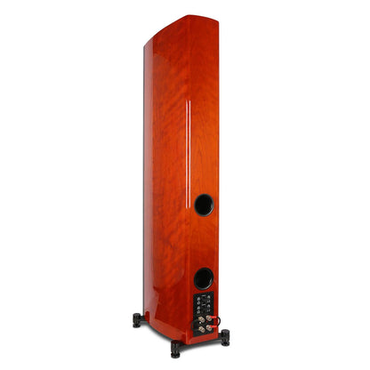 aperion-Verus-V8T-3Way-Dual-8"-Tower-Floorstanding-Speaker-GlossCherry-Side-Back-aperionaudio