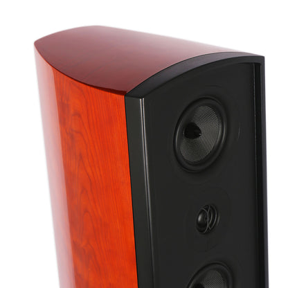 aperion-Verus-V8T-3Way-Dual-8"-Tower-Floorstanding-Speaker-GlossCherry-Top-aperionaudio