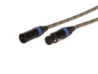 Premium Balanced XLR Cables - XLR Male To XLR Female (Single) - Aperion Audio
