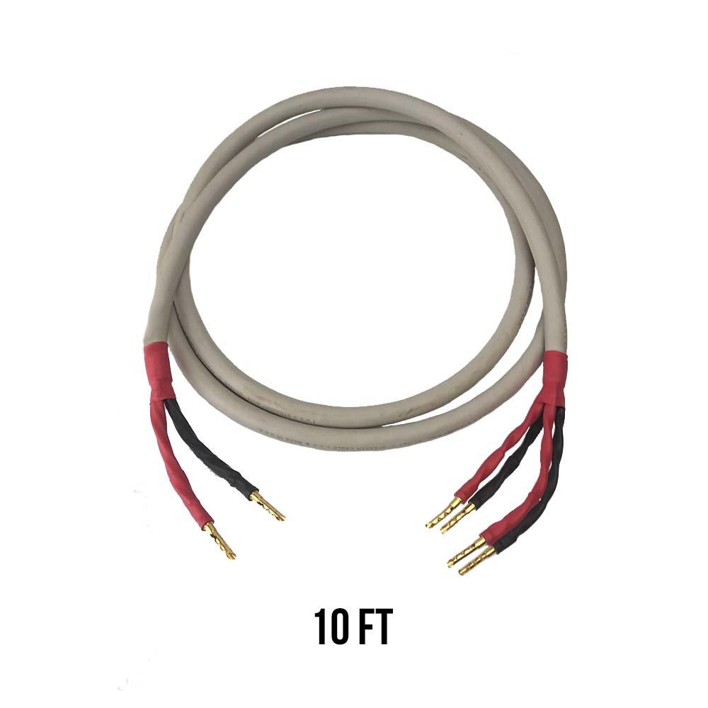 Straight Wire Octave IIII Premium Cable 15 AWG 8 Conductor - Biwire Pair - Aperion Audio