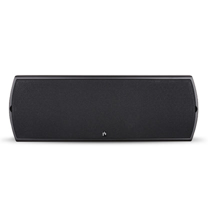 Aperion-Verus-V6C-3Way-Dual-6.5"-Center-Speaker-Gloss-Black-Front-With-Grille-aperionaudio