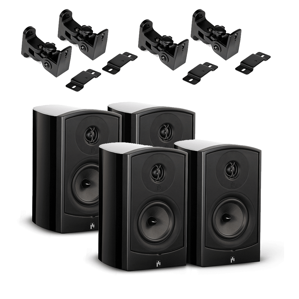 Verus Bookshelf 4.0 Height Expansion Quadraphonic Bundle - Aperion Audio