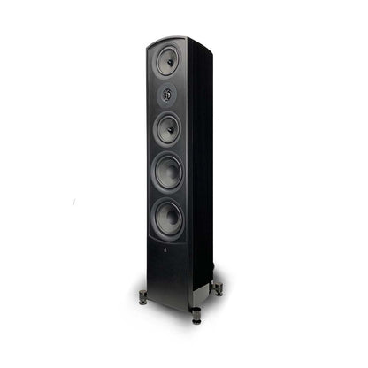 aperion-Verus-V6T-3Way-Dual-6.5"-Tower-Floorstanding-Speaker-GlossBlack-Side-Front-Grille-Off-aperionaudio