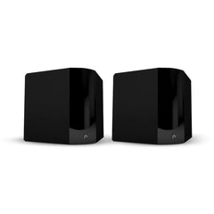Aperionaudio-Verus-VSS-Surround-Dipole-Bipole-Speaker-Gloss-Black-Side-With-Grille