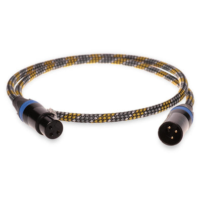 Premium Balanced XLR Cables - XLR Male To XLR Female (Single) - Aperion Audio